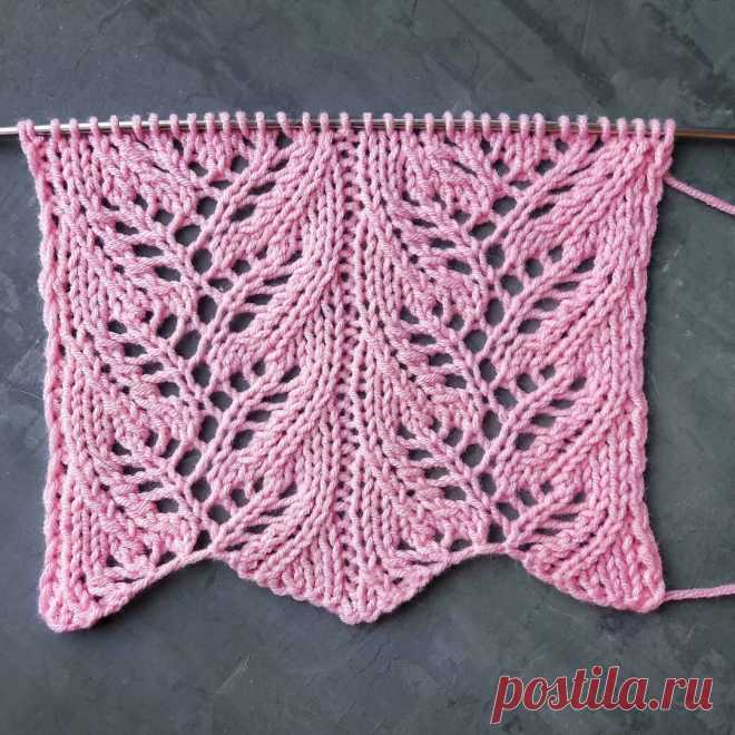 Узоры Вязание спицами в Instagram: «Дорожки из листьев  Красивый ажурный узор для вязания плечевых изделий, палантинов, носков.  Раппорт узора состоит из 16 петель и 8 рядов.…» 1,812 отметок «Нравится», 10 комментариев — Узоры Вязание спицами (@cozyhands_) в Instagram: «Дорожки из листьев  Красивый ажурный узор для вязания плечевых изделий, палантинов, носков.…»