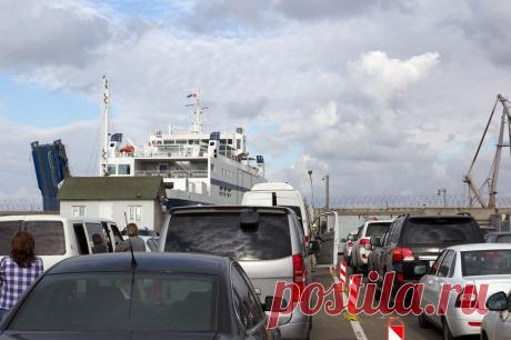 Очередь на паром из Крыма: ситуация ухудшается - автоновости - Авто Mail.Ru