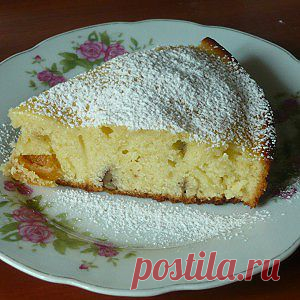 Нежный кекс на кефире