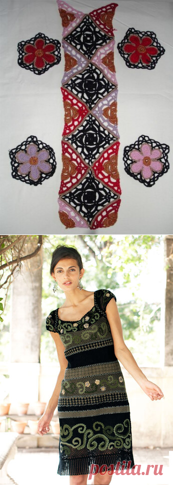 Перуанские платья + схемы - Дизайнерский трикотаж — LiveJournal