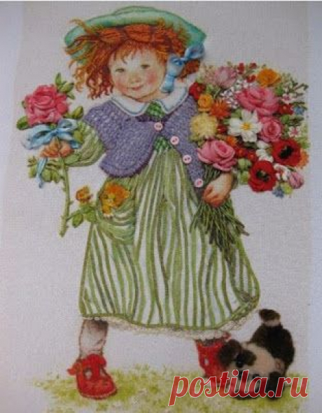 ВЫШИВКА ЛЕНТАМИ ПО ПРИНТУ ОТ ПОЛОЗКОВОЙ НАТАЛИИ