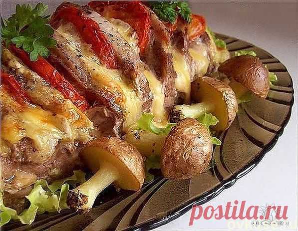 Картофельные грибочки на поляне - Простые рецепты Овкусе.ру