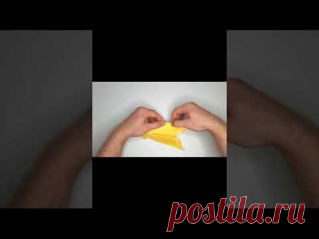 Как сделать самолётик из бумаги который далеко летает и легко делается