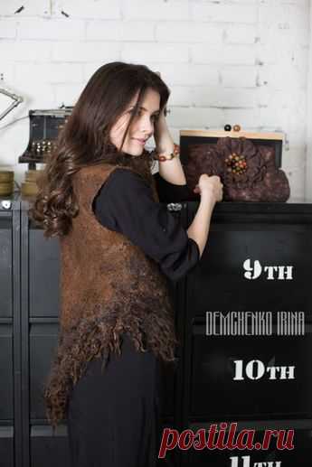 Валяем из флиса - создаем эффект меха. - Ярмарка Мастеров -