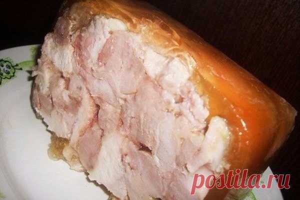 Куриный рулет «Квадратный» — МОЯ КУХНЯ