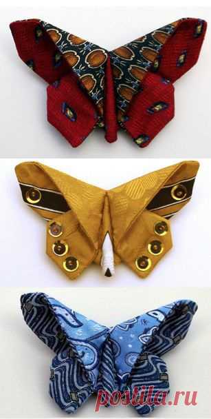 Оригами из галстука / Мужские галстуки / ВТОРАЯ УЛИЦА
