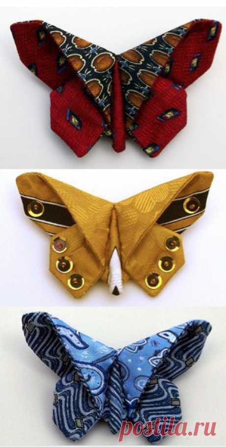 Оригами из галстука / Мужские галстуки / ВТОРАЯ УЛИЦА