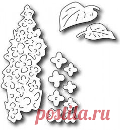 Нож для вырубки Frantic Stamper Precision Dies - Mix N Match - Lilac - FRA9426