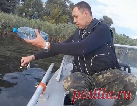 Как ловить на бутылку. Налим, щука, судак. Видео