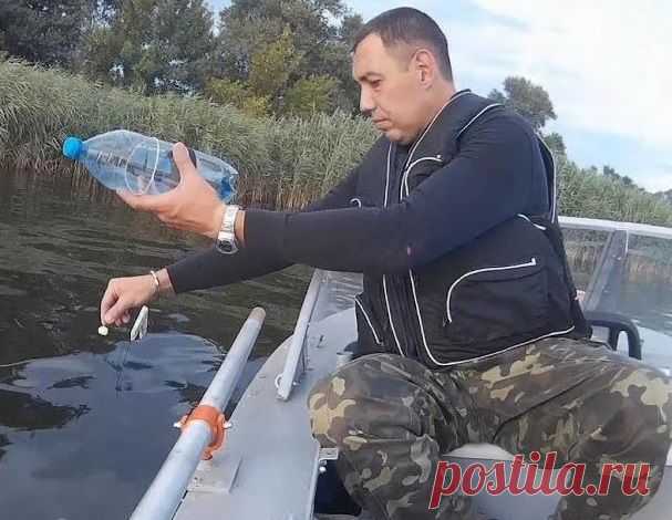 Как ловить на бутылку. Налим, щука, судак. Видео