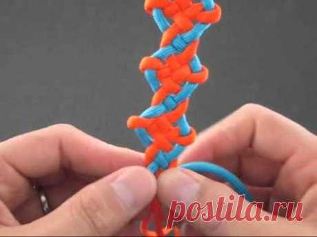 How to Make a Woven Celtic Cross (Paracord) Bracelet by TIAT