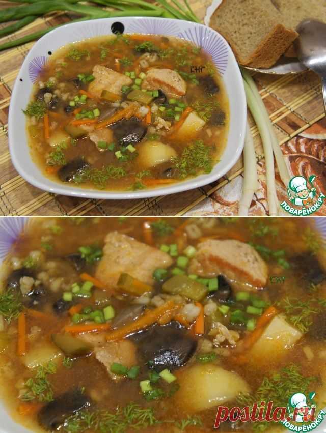 Рассольник со свининой "Панский" - кулинарный рецепт