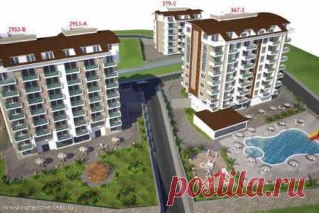 Новый инвестиционный проект в Алании с собственным пляжем, Турция, Алания (регион) – Объявление № 481823 – HomesOverseas.ru