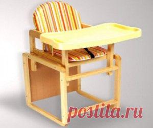 Стульчик для кормления Globex Мишутка с пластиковым столом