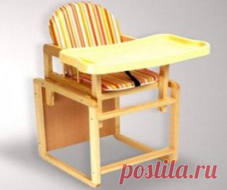 Стульчик для кормления Globex Мишутка с пластиковым столом