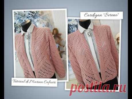 Tutorial "Cardigan Sereno", facile e per tutte le taglie