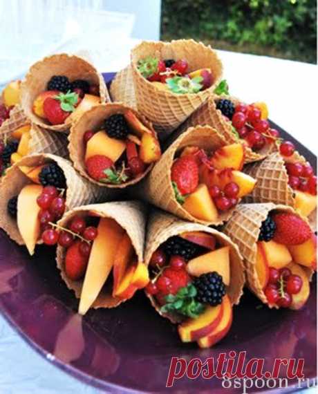 Красивая нарезка фруктов: идеи с фото для вдохновения! | 8 Ложек