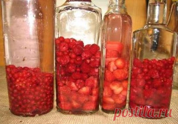 Клубничные настойки на водке и коньяке. Рецепты | Напитки и еда | Яндекс Дзен