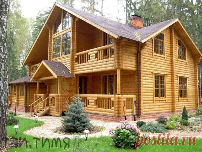 Деревянные дома фото