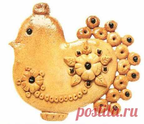 Лепка из солёного теста. Как лепить птичку. | Рукоделие и хобби. Видео, фото: как сделать, сшить, связать своими руками