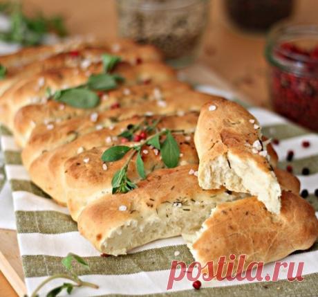 ХЛЕБ ОТРЫВНОЙ С СОЛЬЮ И ТИМЬЯНОМ