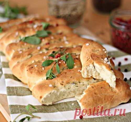 ХЛЕБ ОТРЫВНОЙ С СОЛЬЮ И ТИМЬЯНОМ