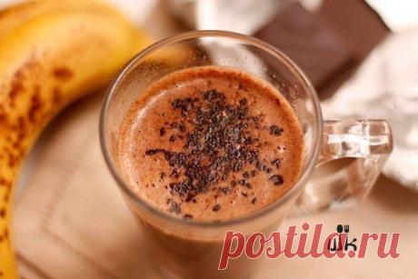 ГОРЯЧИЙ БАНАНОВЫЙ КОКТЕЙЛЬ С ШОКОЛАДОМ 🍌 / Здоровый аппетит