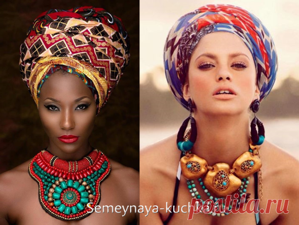 23 способа завязать палантин на голове . Милая Я