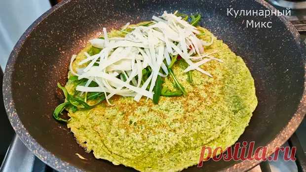 Я покупаю ОВСЯНКУ:- из неё готовлю - простой рецепт вкусного завтрака и перекуса без варки-БЛИНЫ С НАЧИНКОЙ..