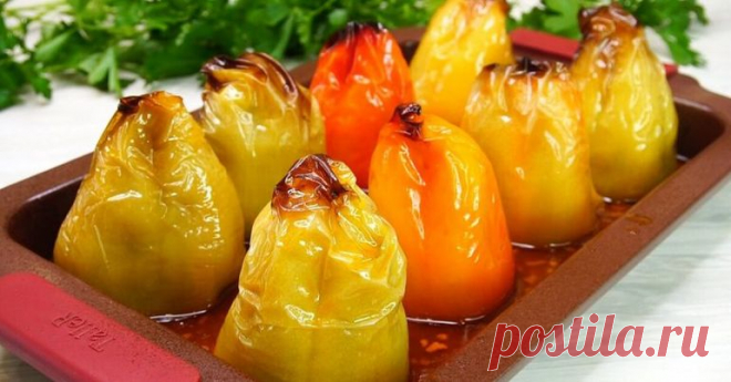 Фаршированные перцы по-турецки