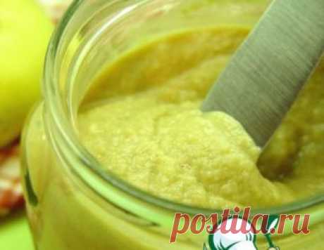 Яблочная горчица – кулинарный рецепт
