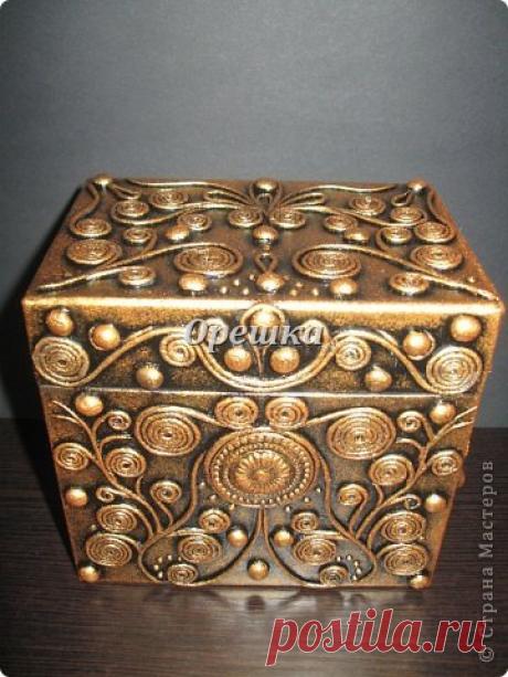 Пейп- арт шкатулочка. | Страна Мастеров