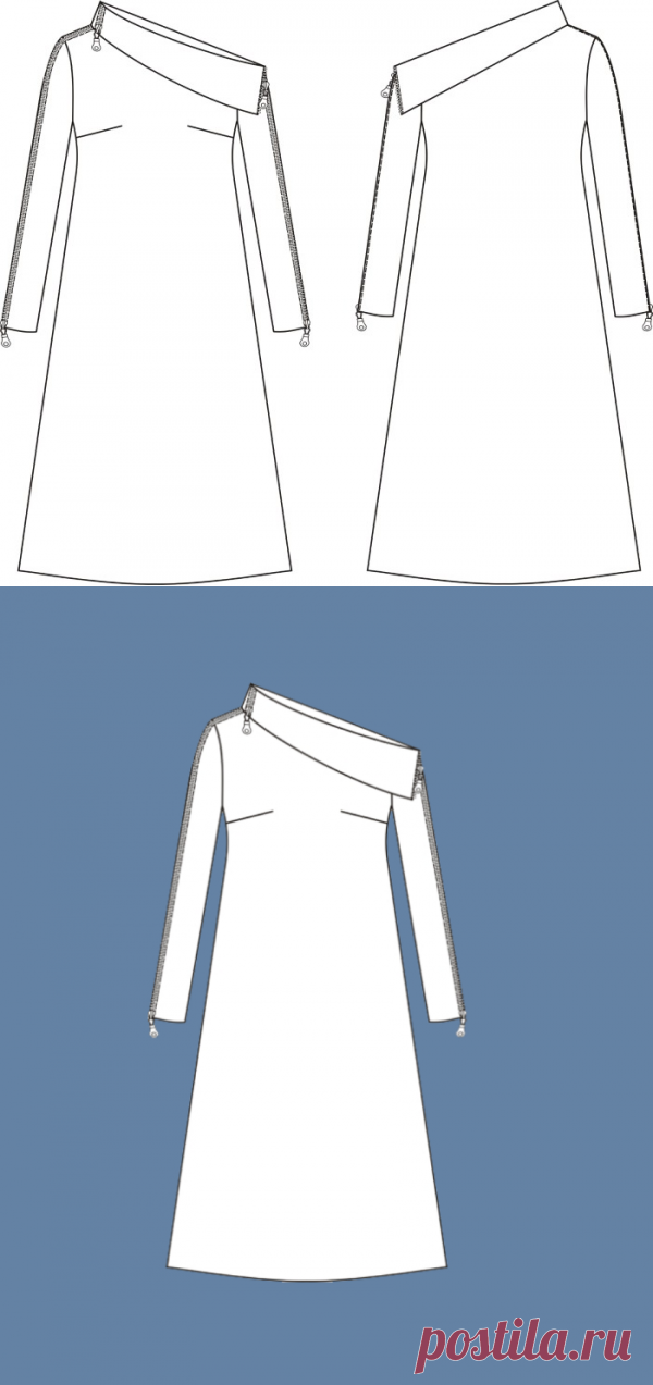 Выкройка платья 