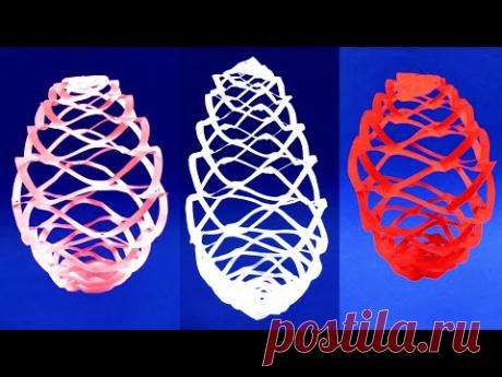 ГИРЛЯНДА из БУМАГИ своими руками НОВОГОДНИЕ ПОДЕЛКИ