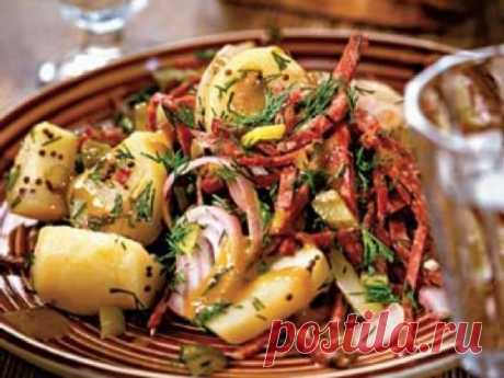 Немецкий картофельный салат - Рецепты русской кухни