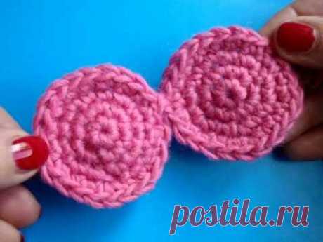 Вязание крючком 239 Соединение мотивов 8 How To Attach Round Squares