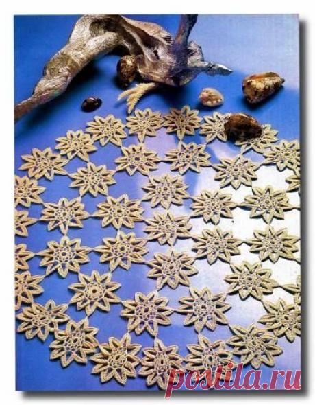 салфетка-звездочки