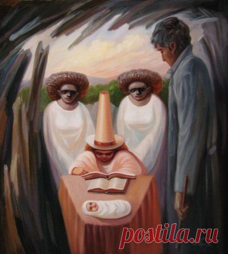 Картины с двойным смыслом художника Олега Шупляка