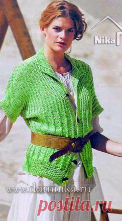 Жакеты » Вязание крючком и спицами схемы и модели