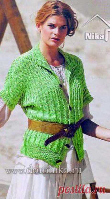 Жакеты » Вязание крючком и спицами схемы и модели