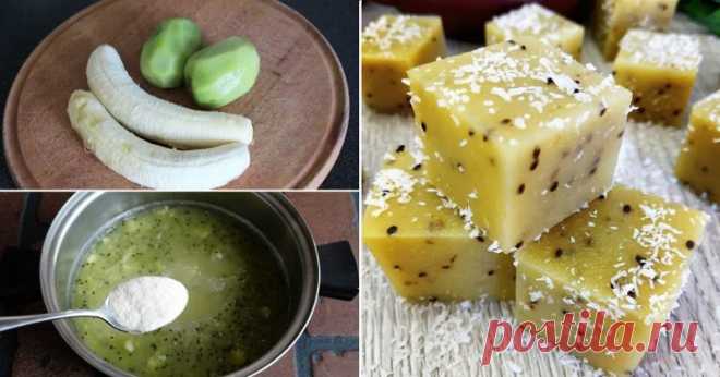 Потрясающий мармелад с бананом и киви. Вкуснее и полезнее любых конфет!