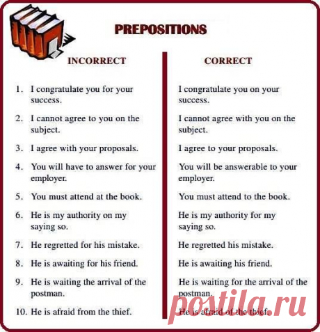 Forum | ________ Learn English | Fluent LandCommon Mistakes with English Prepositions | Fluent Land