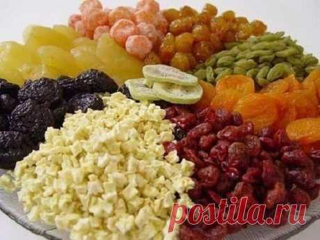 Полезнейшие сушеные продукты — Делимся советами