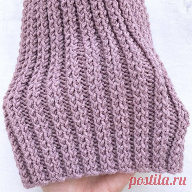 Шапочка со скрещенными петлями