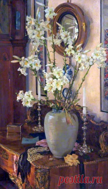 Анна Эйри (Anna Airy, 1882-1964) - английская художница, работала маслом, пастелью, а также создавала офорты.

"Июльская пьеса" (July Piece), ок. 1935 г.