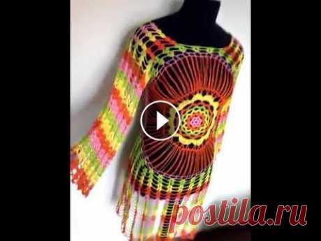 Туника пляжная вязаная крючком.Crochet beach tunic. Пляжная туника из хлопка вязаная крючком р44. Каналы школы в соцсетях: Instagram- Страница VK- Я в Facebook-htts:// Дорогие друзья! Если вы хотите доб...