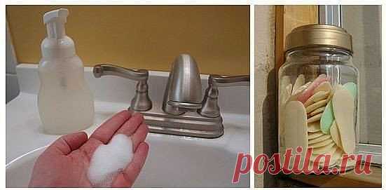 Из обмылков можно сделать жидкое мыло с вашим любимым ароматом.