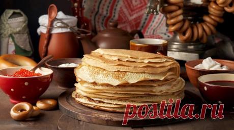 Блины на Масленицу: 10 вкусных рецептов + идеи начинок