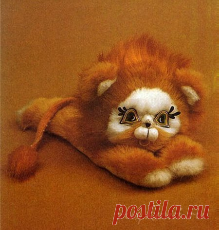 Львенок коврик – подушка, шьем сами » Сайт "Ручками" - делаем вещи своими руками