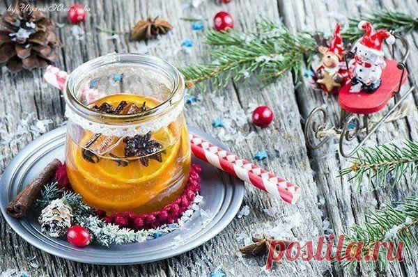 Праздничный мандариновый ликерчик